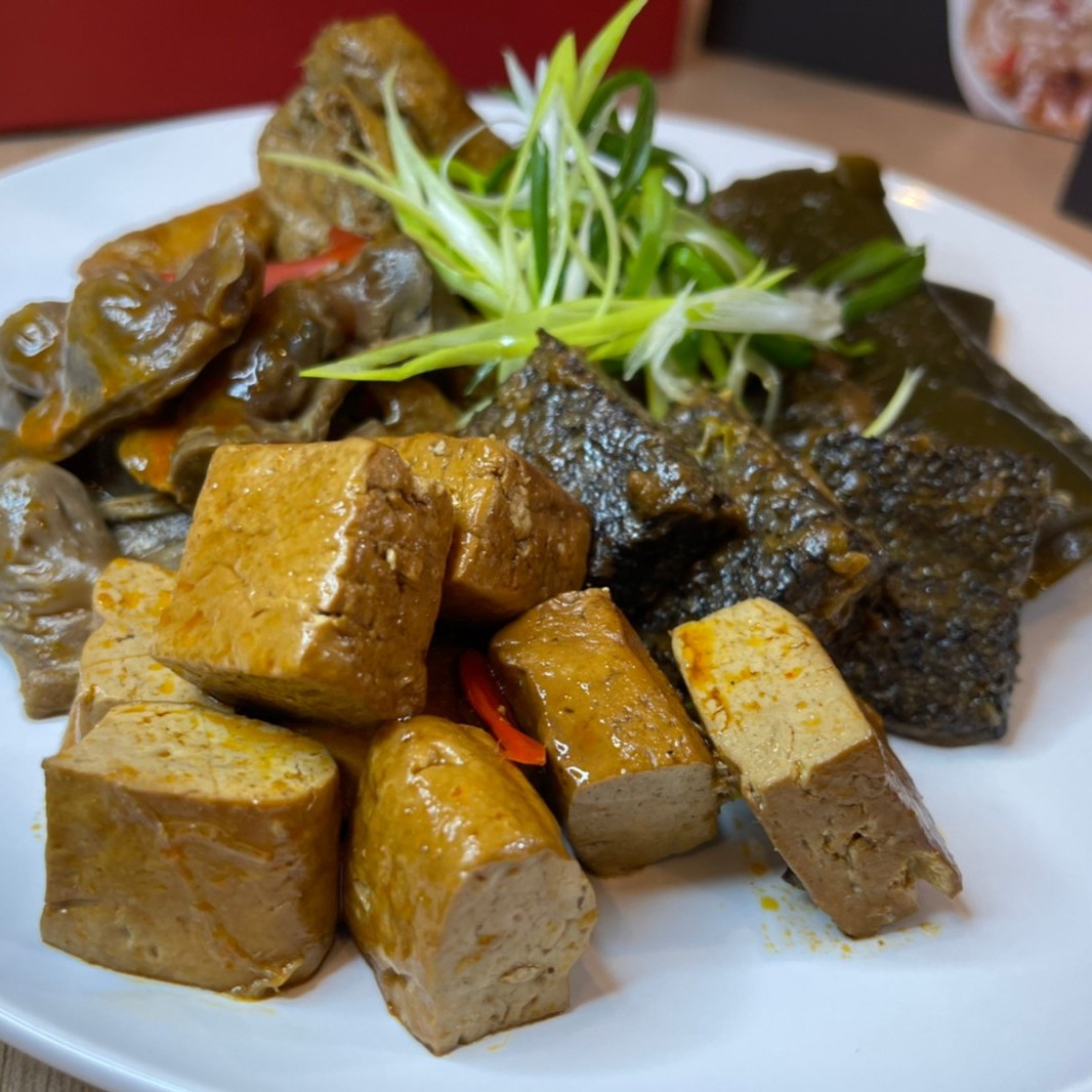 樂陶湯品｜私房菜麻辣滷味｜5種滷味一次滿足｜麻辣米血*2｜麻辣土雞胗*2｜麻辣花干*2｜麻辣海帶片*2｜麻辣小方干*2