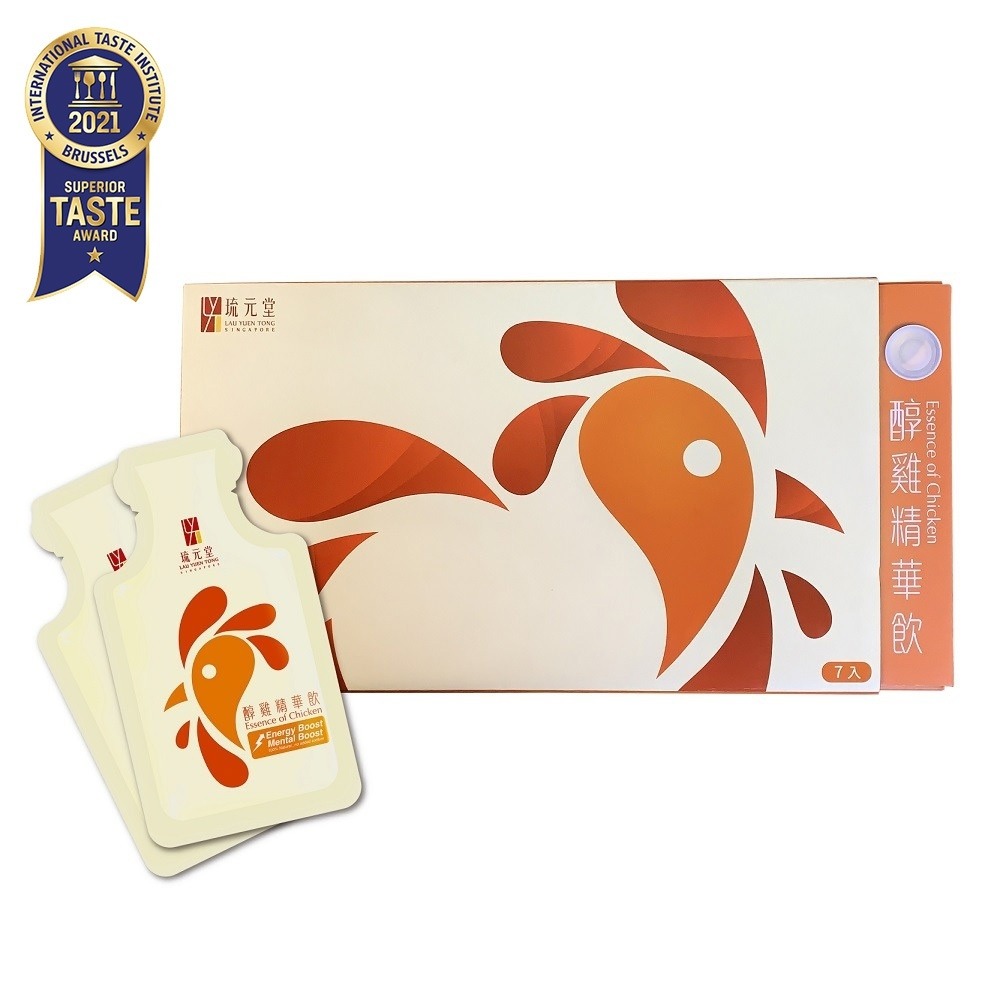 琉元堂｜滴雞精升級版 乳白色醇雞精華飲7入禮盒 兩組優惠組合